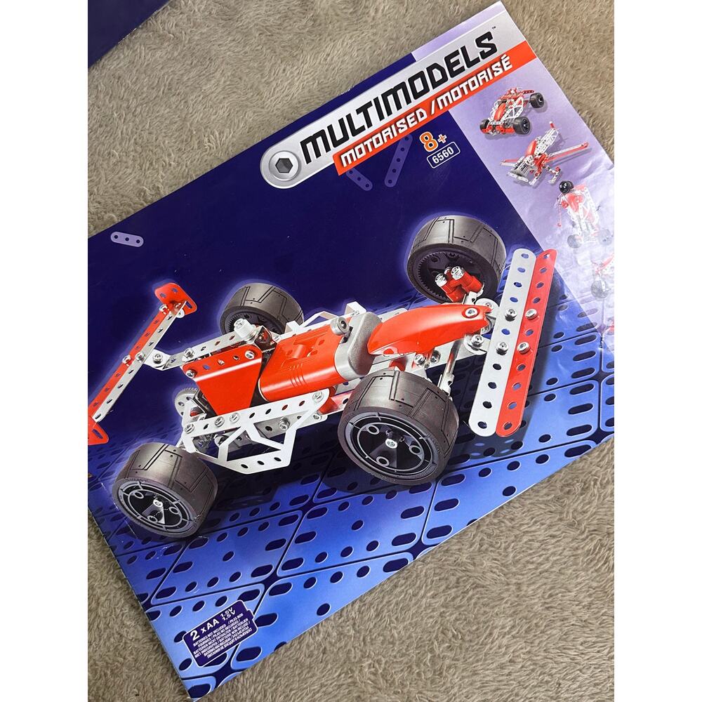 Erector Motorized Building Set 20 Models Meccano STEM Kit w Box - Picture 3 of 6